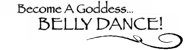 Become a Goddess, Belly Dance! Logo